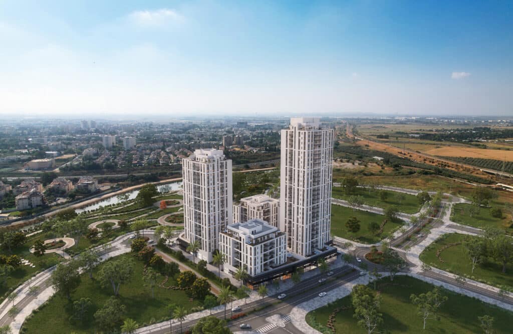 הדמיה פרויקט בן שמן , לוד