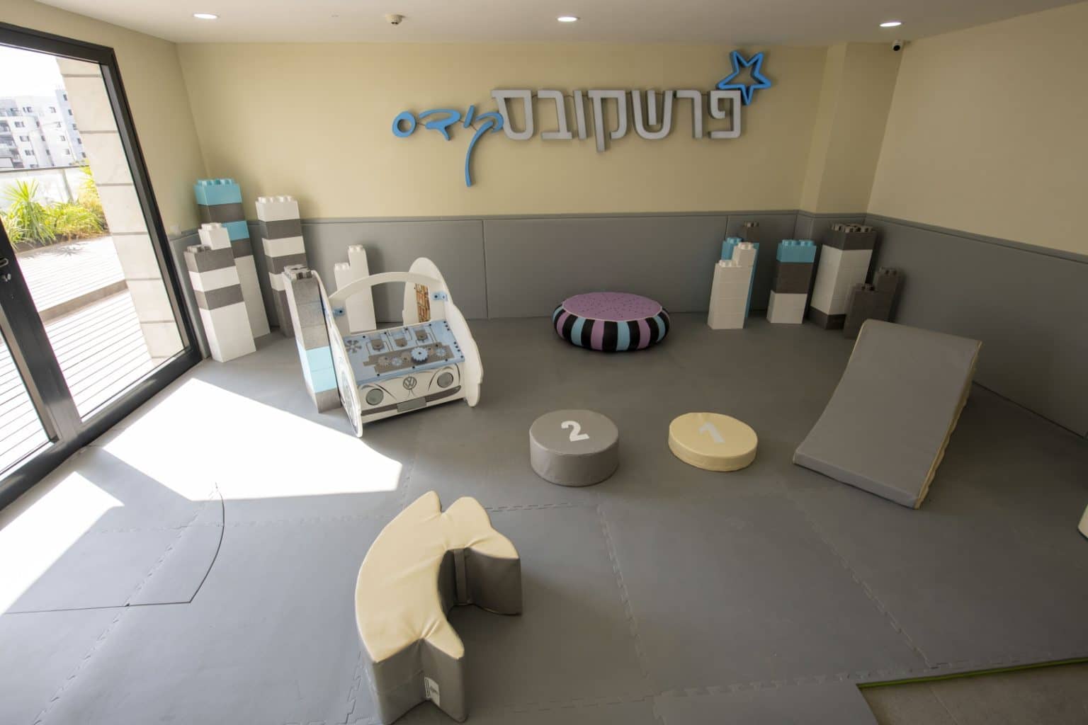 צילום מועדון ילדים בפרויקט נווה דורון החדשה שכירות ארוכת טווח